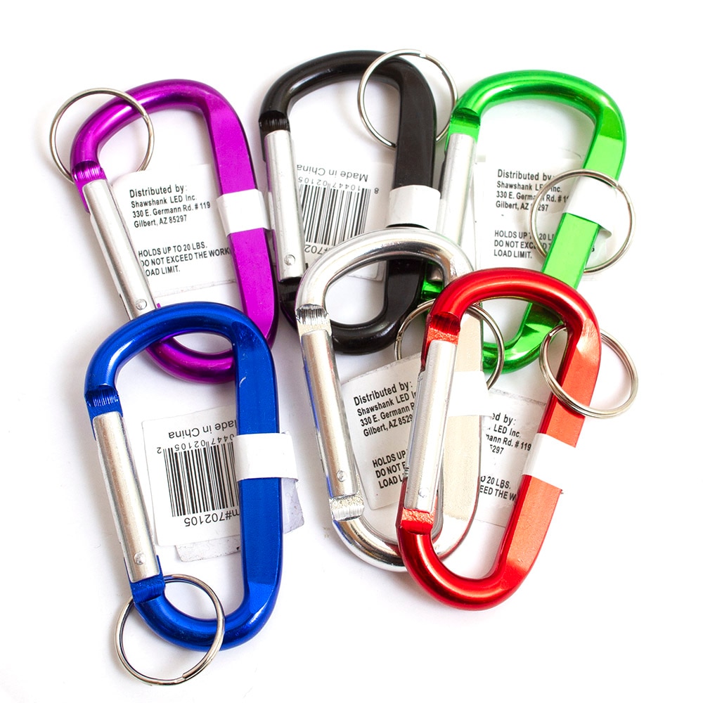 Keychain/Keytag, Home & Auto, 3", SLZ, Carabiner, 390480